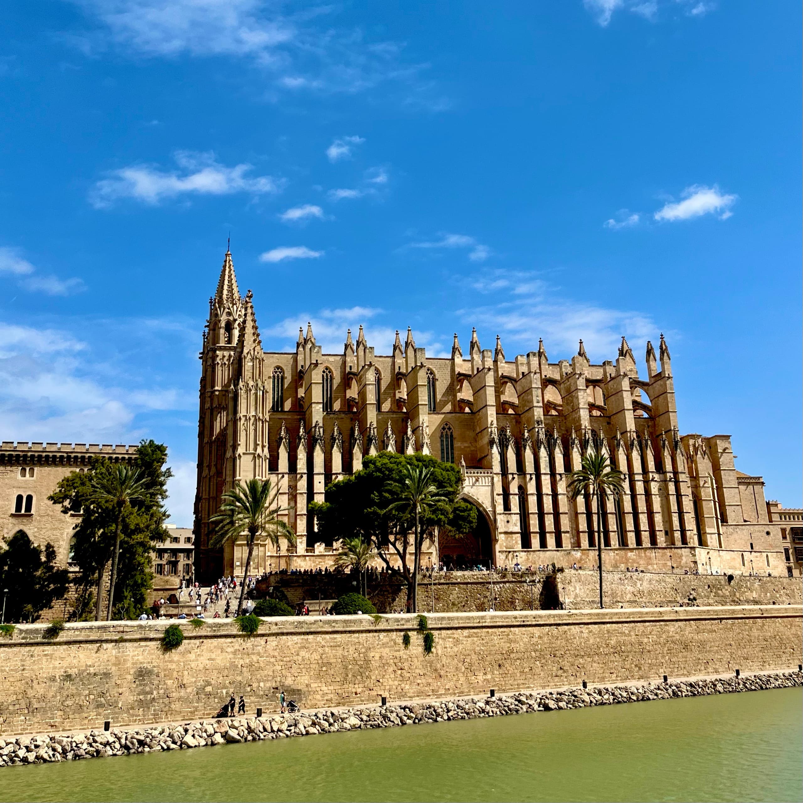 Kathedrale La Seu am Parc de la Mar