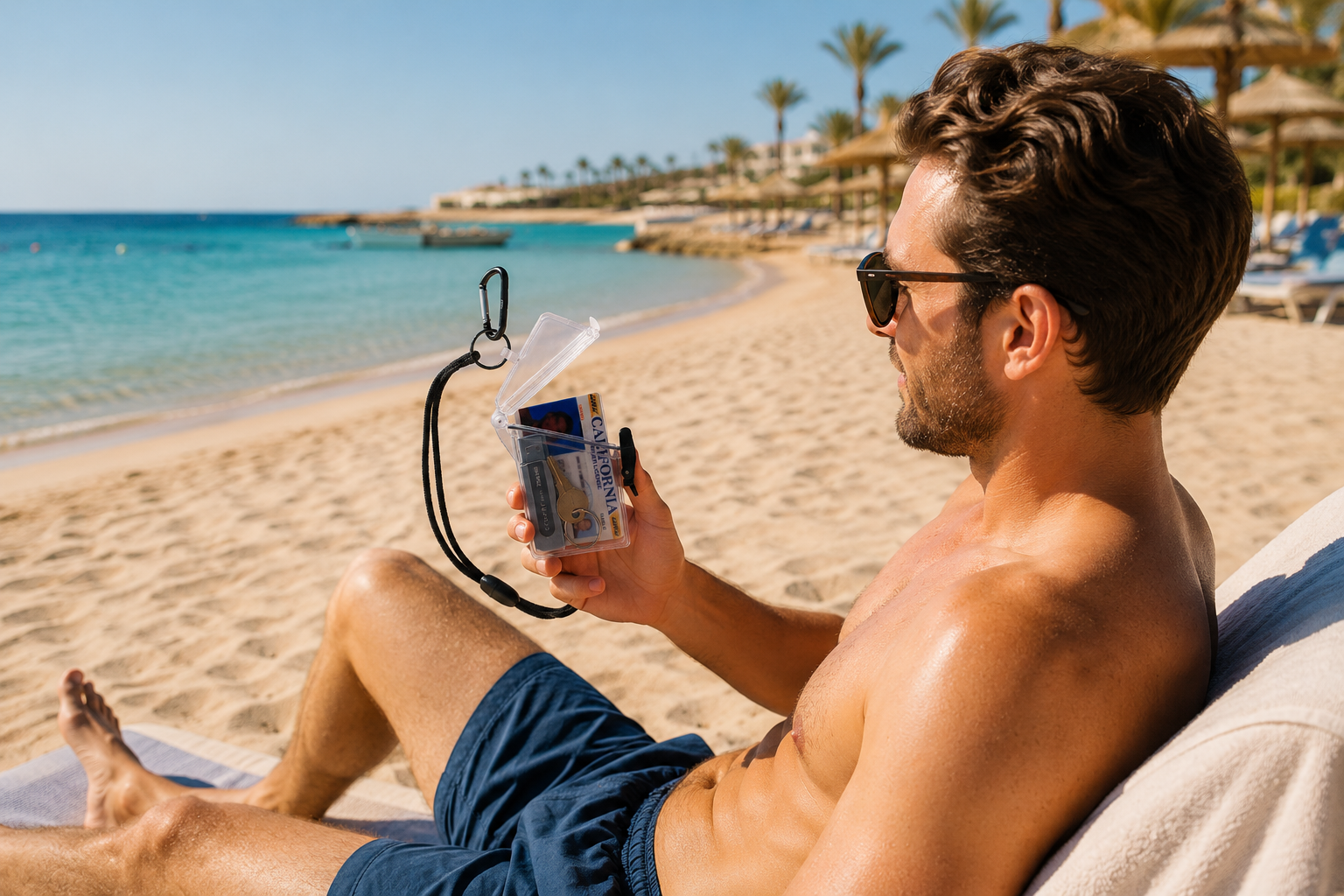 Wasserdichter Strandsafe für Hurghada