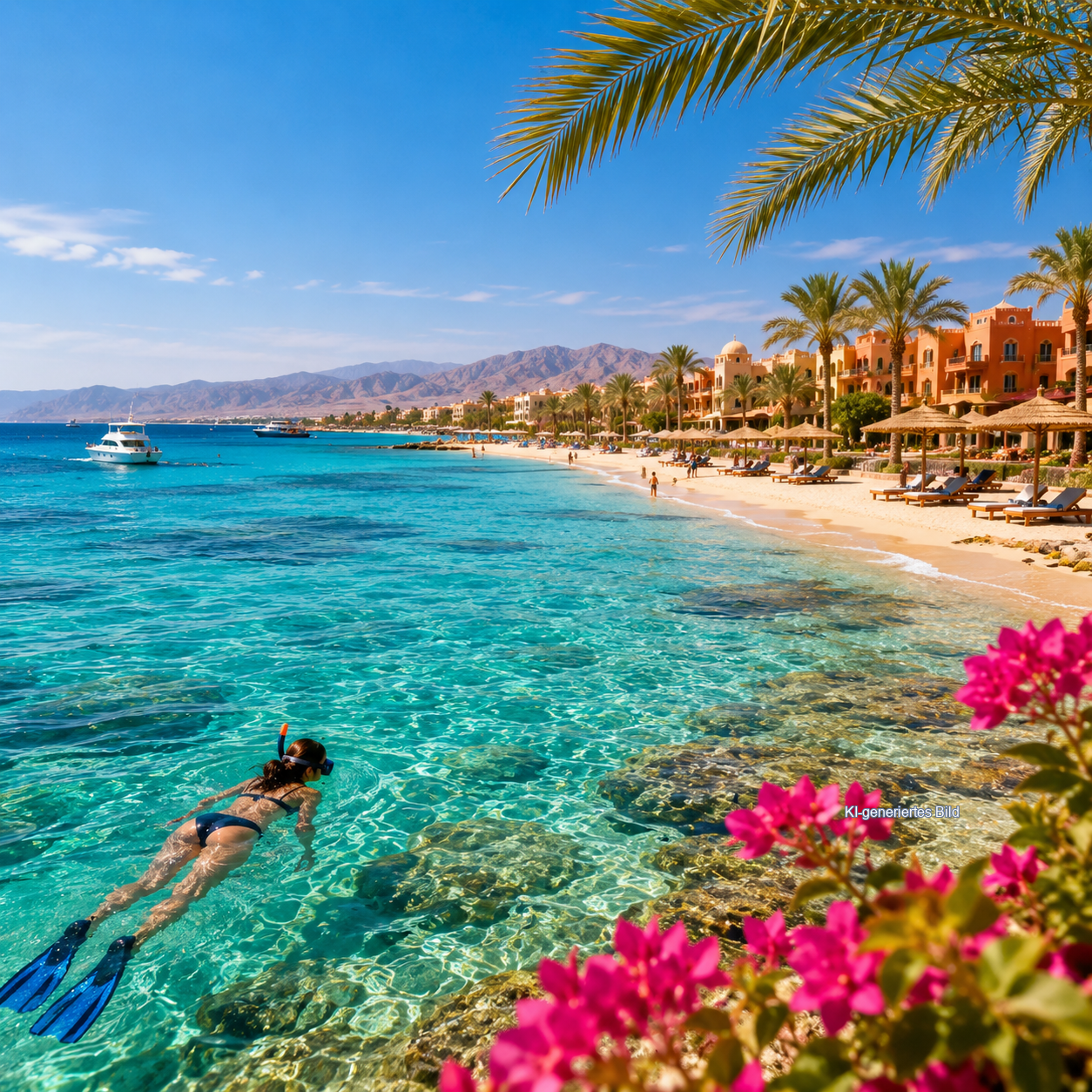 KI-generiertes Bild: Hurghada